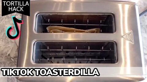 TikTok Viral Toasterdilla Tortilla Wrap Hack (Grilled Cheese Alternative) | RACK OF LAM
