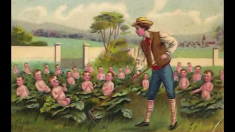 Repopulation Postcards ： CABBAGE PATCH KIDS ⧸ 1800s Cloning ⧸ Babylon Babies