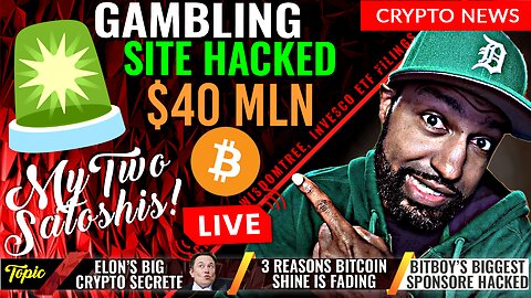 Bitboy Crypto's Biggest Sponsor HACKED! - Suspicious Timing! | Elon's Gotta Crypto Secrete