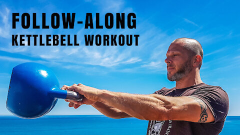 Full-length Follow-along Kettlebell Workout