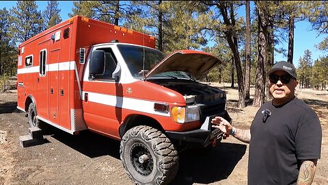 FOR SALE! SHTF BUGOUT 4x4 AMBULANCE OVERLAND RIG - 7.3L Diesel Powerstroke with 70K Original Miles
