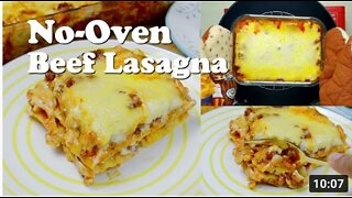 No Oven Beef Lasagna Recipe