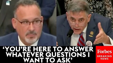 'You're Refusing To Answer': Andrew Clyde Ruthlessly Grills Education Sec. Miguel Cardona