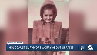 Holocaust survivors concerned about war in Ukraine