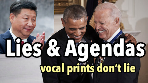 Vocal Prints: Biden Body Double Analysis, Xi Jinping Goals, Obama, Trump and more w/ Sharry Edwards (1of2)