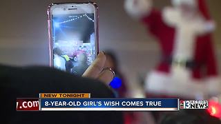 Make-A-Wish Southern Nevada surprises little girl at Christmas parade