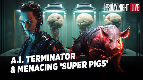 Brain Implants, AI Terminator, ‘Super Pigs’ & Pirates: Weird News