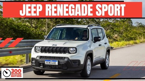 JEEP RENEGADE 2022 SPORT 1.3 turbo engine with 183 hp a Small SUV with big personality & capability