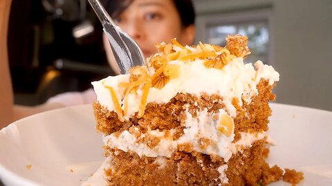 How to make keto vegan carrot cake | Keto vegan gluten-free