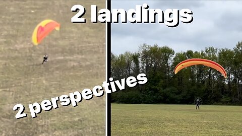 2 landings 2 perspectives! ￼Pretty cool shots! Thanks Brian for the ground footage!!