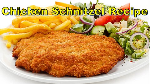 Crunchy Chicken Delight: Schnitzel Recipe Sensation-4K | رسپی شینسل مرغ