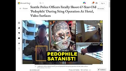 Seattle Police Killed an Armed 67-year-old Pedophile to Meet two girls ages 7 and 11!
