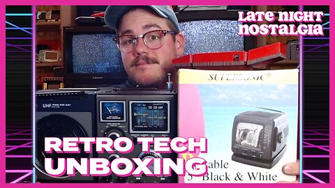 Thrift Store Retro Tech Unboxing and Hangout