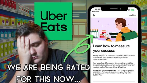NEW UPDATE: Fullfilment Rate on UberEats! A Dark Future for Gig Workers?