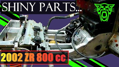 02 Arctic Cat ZR 800 CCE Rebuild-Part 4: Bell Cranks, Steering Shaft Coated & Installed