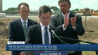 Pete Buttigieg Stops in Tulsa