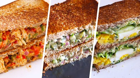 6 Healthy Sandwich Recipes For Weight Loss🔥 Metabolism Boosted Like No Other😳