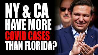 NY & CA have MORE Covid Cases than Florida?