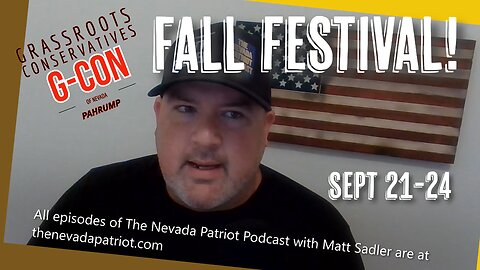 Fall Festival Happening in Pahrump, Nevada ; what's up with some GOP candidates?