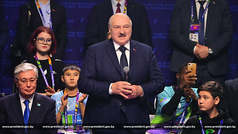 Aleksander Łukaszenka wziął udział w ceremonii otwarcia Igrzysk Przyszłości w Kazaniu