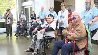 Six San Diego female veterans tour memorial in D.C.