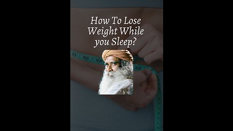 How to lose weight while you sleep