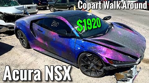 Copart Walk Around, Acura NSX, Trail Boss, M3, Free Candy Van, Hellcat for 27k and More!