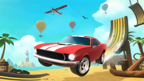 Stunt Paradise - Xbox - Gameplay