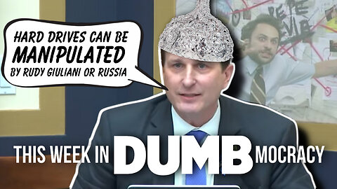 This Week in DUMBmocracy: Dan Goldman Repeats Dem CONSPIRACY THEORY During Public TEMPER TANTRUM!