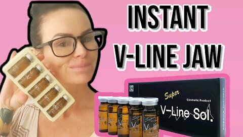 Super V LINE JAW Instant Slimming / DISCOUNT CODES / Double Chin/ Fat Dissolver At HOME