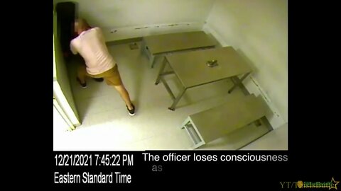 Video shows man knock out officer at Miami-Dade police headquarters