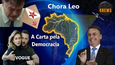 A Cartinha da Esquerda, os Heróis da Vogue e Bolsonaro faz Leo chorar