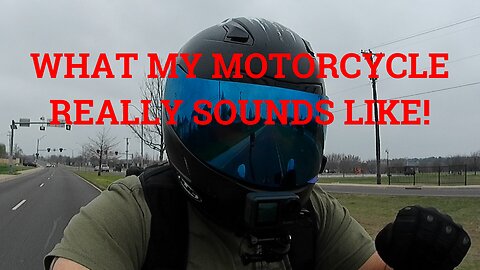 THIS IS WHAT MY BIKE SOUNDS LIKE!