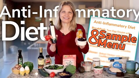 Anti Inflammatory Diet - Sample Menu & Recipes [Low Carb]