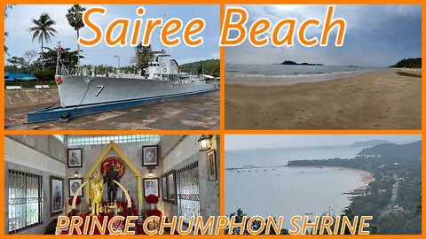Sairee Beach and Prince Chumphon Shrine - Chumphon Thailand 2022