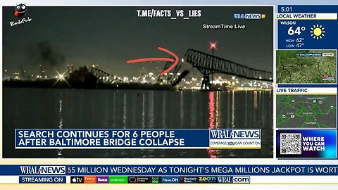 Baltimore Bridge - I told you from Minute ONE, it's a 'COINCIDENCE'....