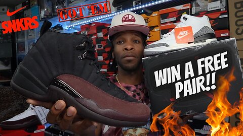 WHO GOT Ws TODAY JORDAN 3 REIMAGINED EA. & HOW TO WIN A FREE PAIR!!