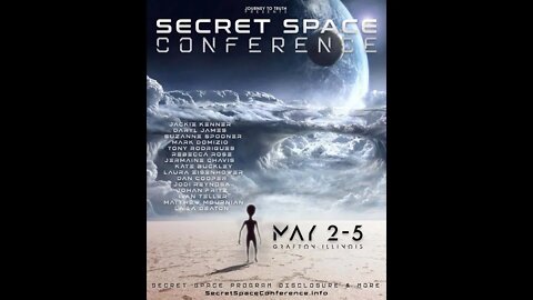 Secret Space Program Conference May 1st-5th