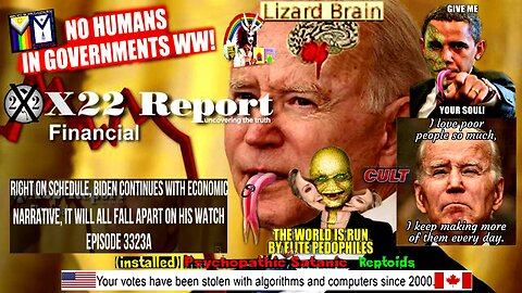 Ep 3323a-Right On Schedule,Biden Continues With Economic Narrative,All Fall Apart On His Watch