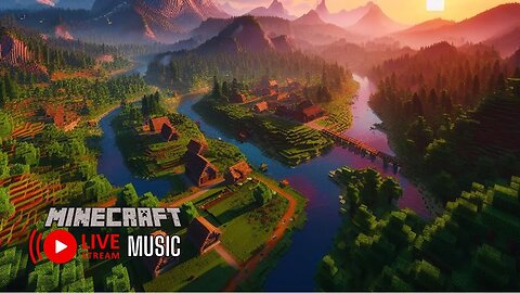 Relieve Anxiety, Melt Away Stress & Heal | Minecraft Ambience Music to Relax, Study, Read, or Sleep