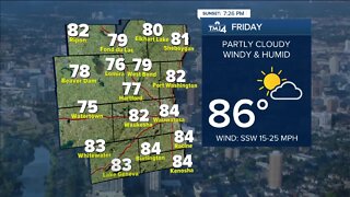 SE WI Weather: Slight chance for Friday morning shower, temps in 60s