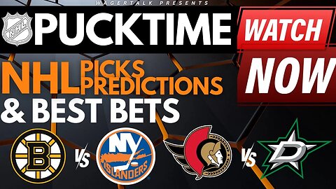 NHL Predictions, Picks & Odds | Bruins vs Islanders | Predators vs Hurricanes | PuckTime Dec 15