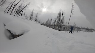 Highway 21 is closed north of Idaho City to Lowman because of snow