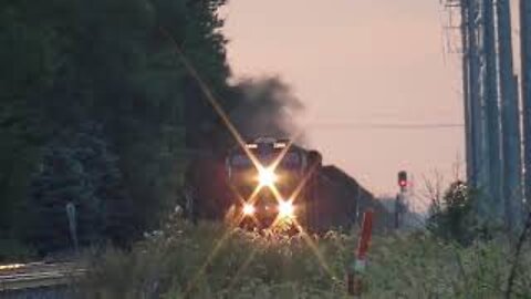 CSX K183 Empty Coke Express Train Part 1 from Bascom, Ohio September 26, 2021