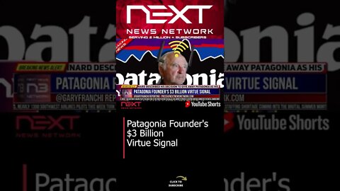Patagonia Founder's $3 Billion Virtue Signal #shorts