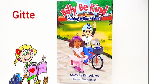 Billy Be Kind by Kim Adams | Educational Read Aloud Book (added sound affects ) #storytimewithgitte