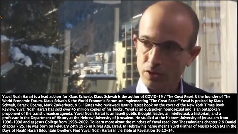 Yuval Noah Harari | "Emergence of Total Surveillance Regimes. It's Amazing How Few Soldiers You Need to Control Millions of People If You Have Their Data." + Rev 16:12-14 + False Prophet Shows Up, China & Russia Team Up