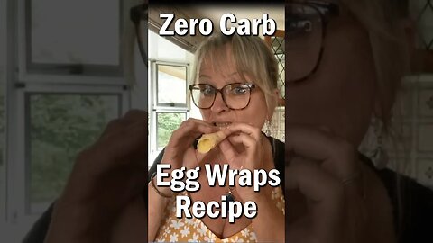 EASY EGG WRAP RECIPE - Make it Today! Carnivore Flatbread Perfect For Keto, & Carnivore Diets