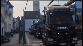Truckers In Holland Form Their Own Freedom Convoy Against Vaccine Mandates
