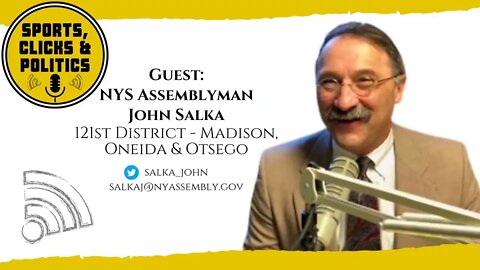 EP29: Assemblyman John Salka on COVID, Asymptomatic Spread, Jeran-Luc Brunel Arrested, NFL, NBA